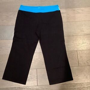 Tuff Athletics Women’s Leggings with Blue Waistband